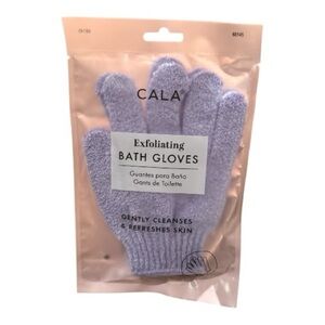 CALA Exfoliating Bath Gloves - Purple